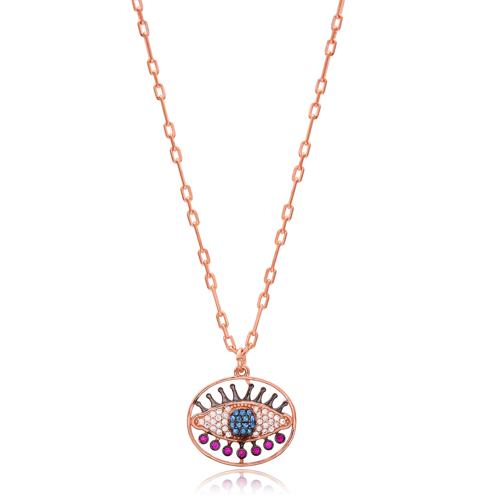 aegeanblue Electra pendant necklace - handmade in sterling silver